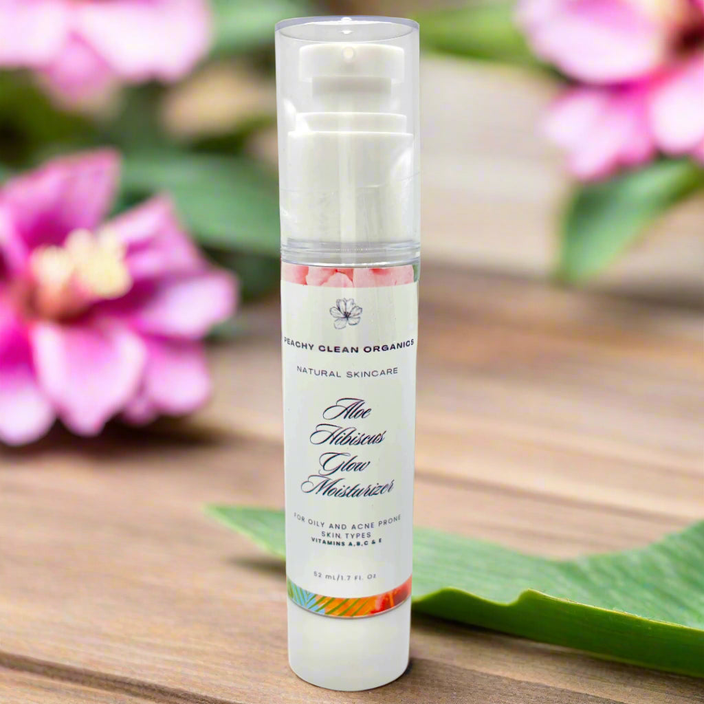 Aloe Hibiscus Glow Moisturizer for Oily or Acne-Prone Skin